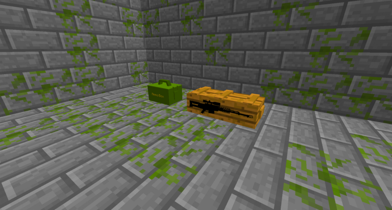 Ammo Box and Gun Crate