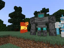 Mod has custom golems!