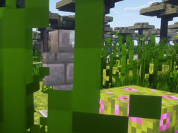 Statue Mob Hidden by Grass