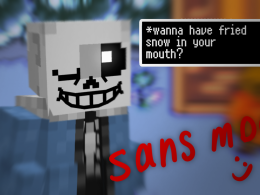 "erererererer?" - Sans Pacifist