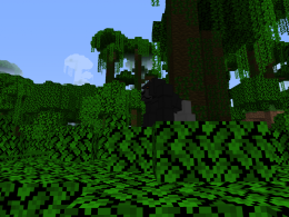 Gorilla in jungle biome