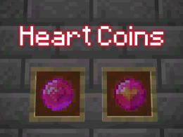 Heart Coins Display