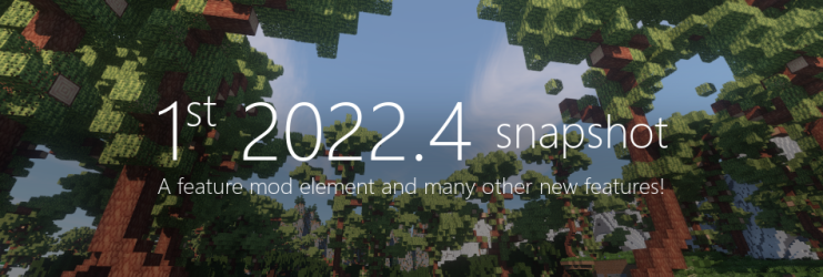 1st 2022.4 snapshot - A feature snapshot