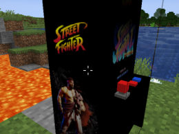 Oh, this is Arcade machine on minecraft O_O